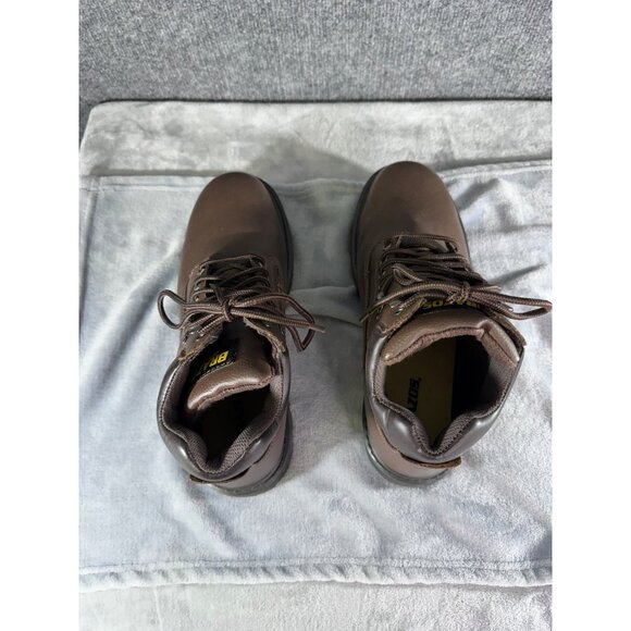 Brazos mens 11D Wyatt ct brown composite safety toe slip resistant main image 9